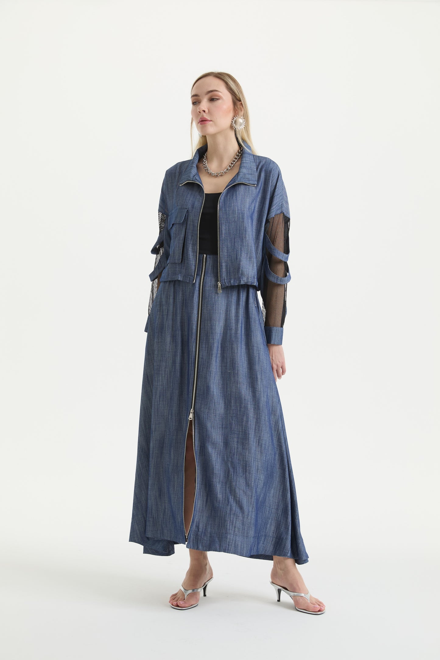 Indigo Veil Set Takım