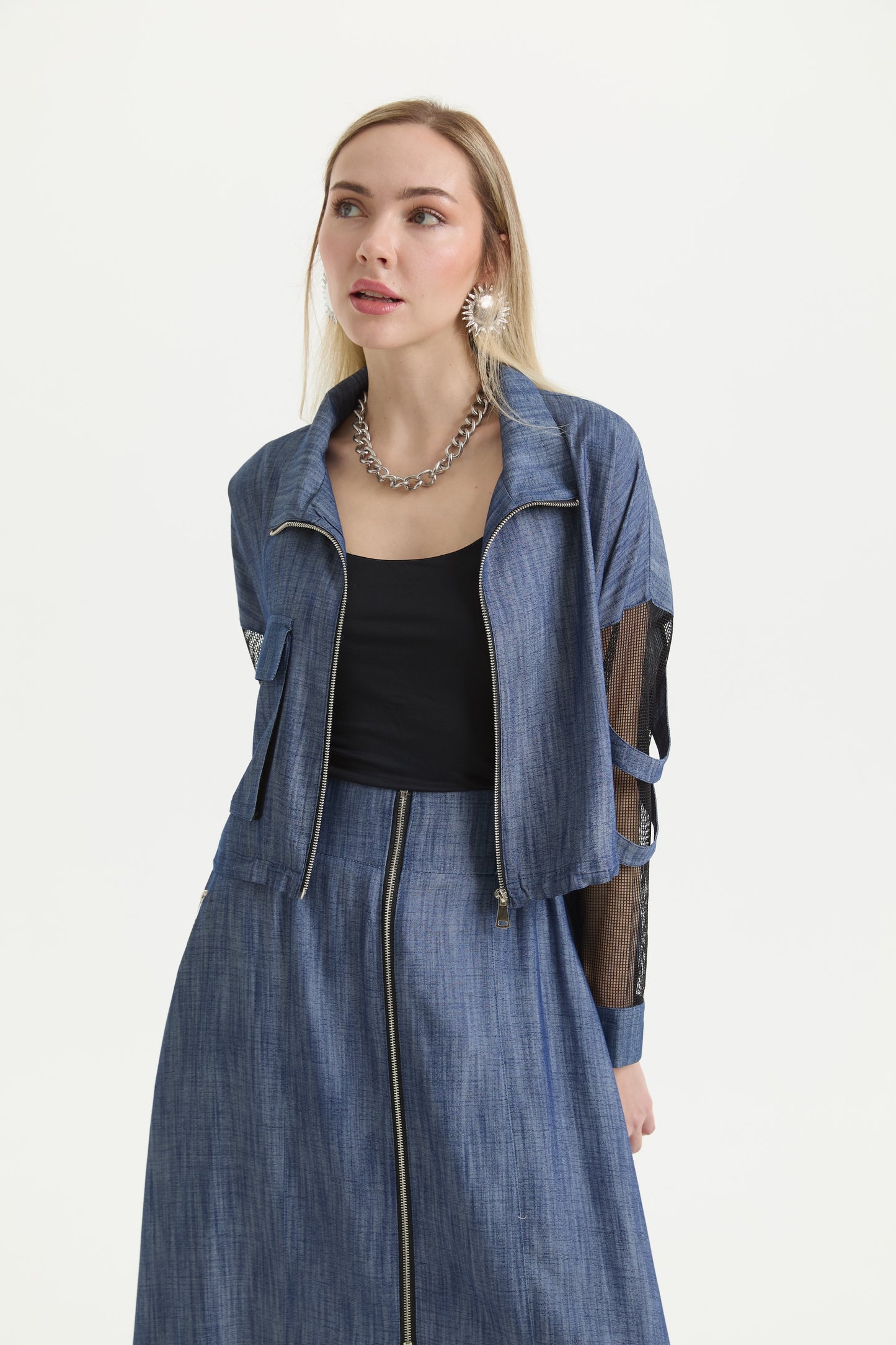 Indigo Veil Set Takım